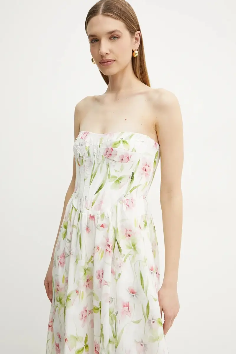 vestito colore bianco 58164DB3 miniatura 4