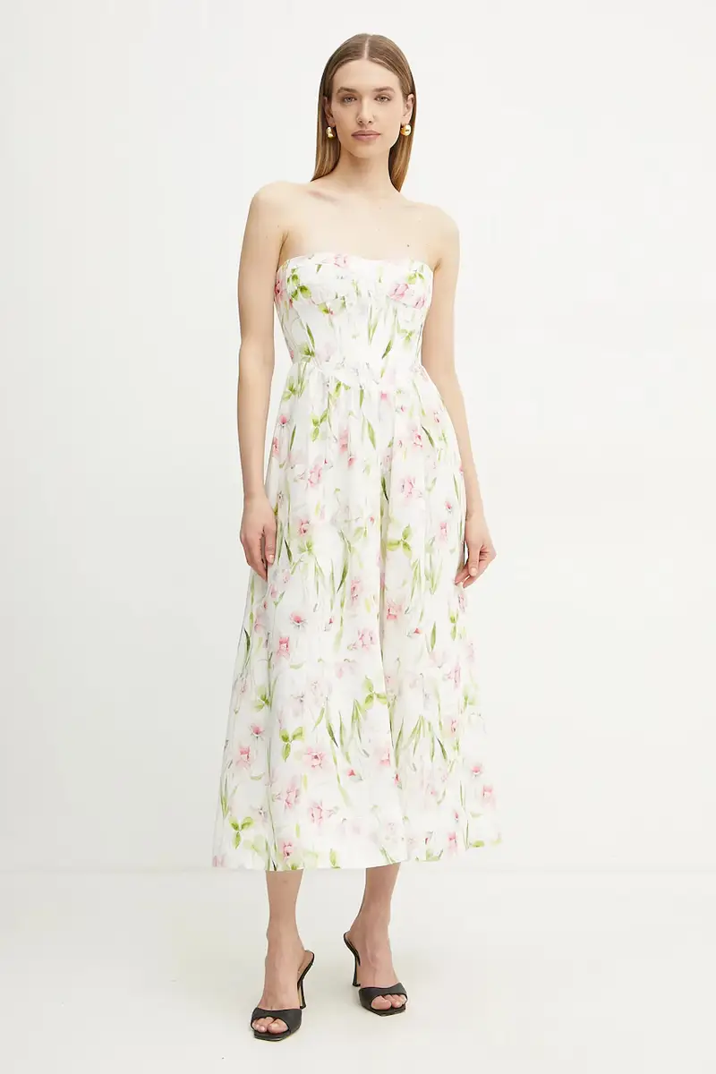 vestito colore bianco 58164DB3