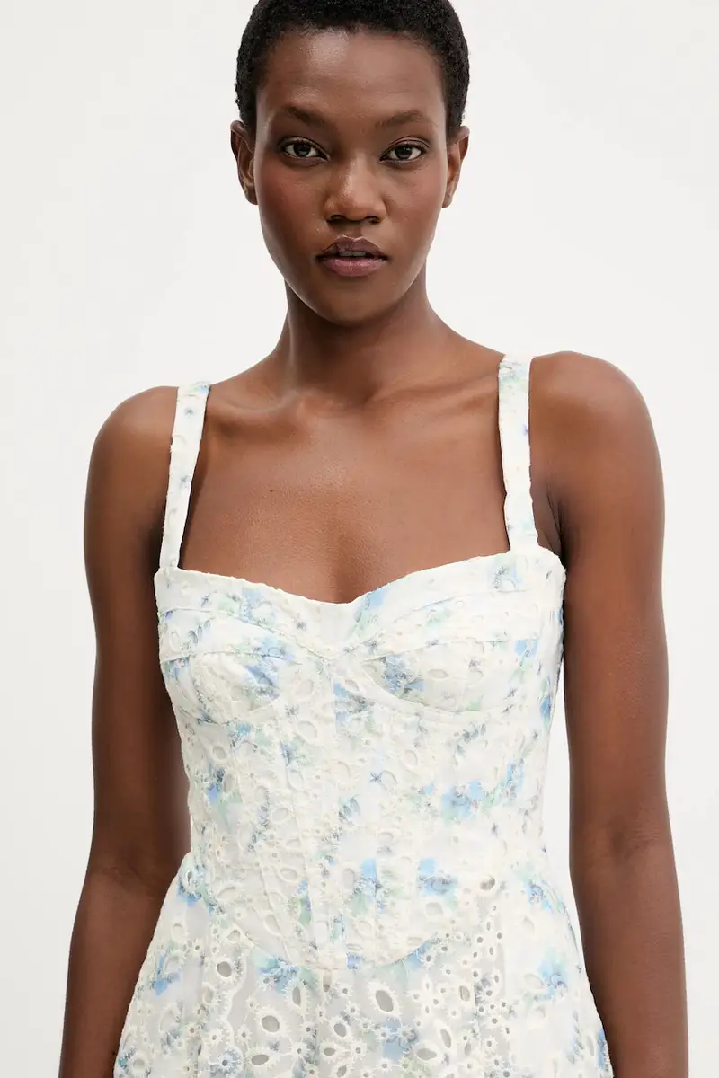 vestito colore bianco 58655DB3 miniatura 4