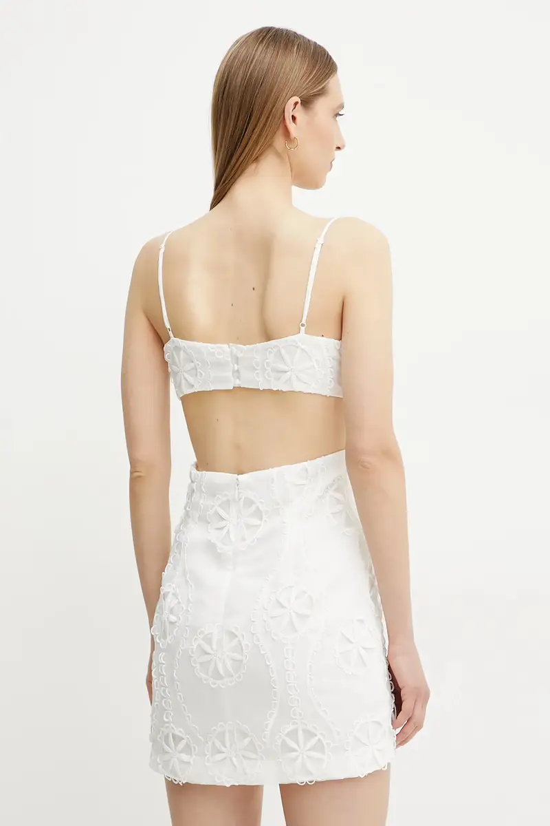 vestito colore bianco 59750DB miniatura 3