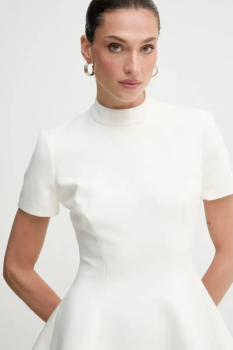 vestito colore bianco 59907DB miniatura 4