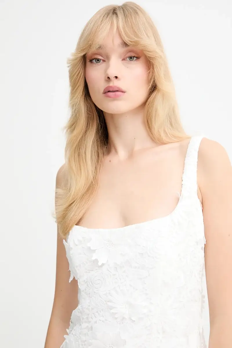 vestito colore bianco 60000DB miniatura 4