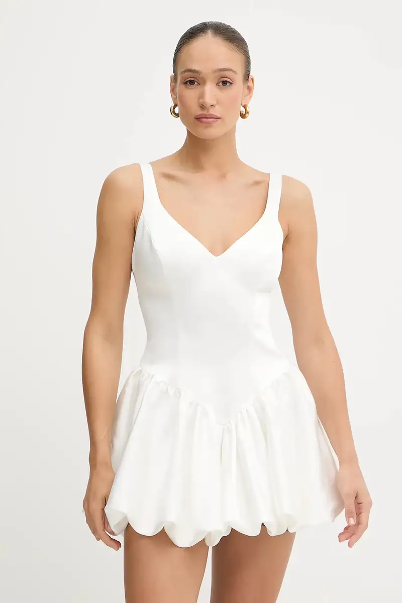 vestito colore bianco 60001DB