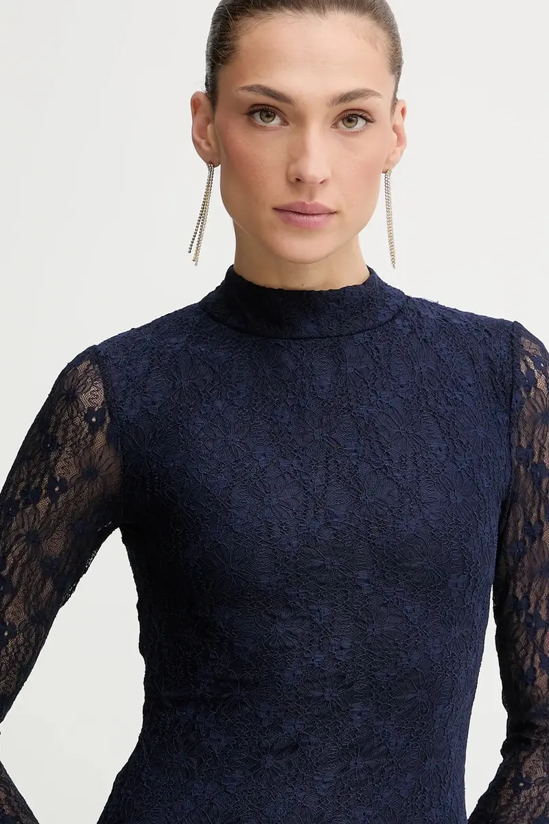 vestito colore blu navy 59476DB2 miniatura 4