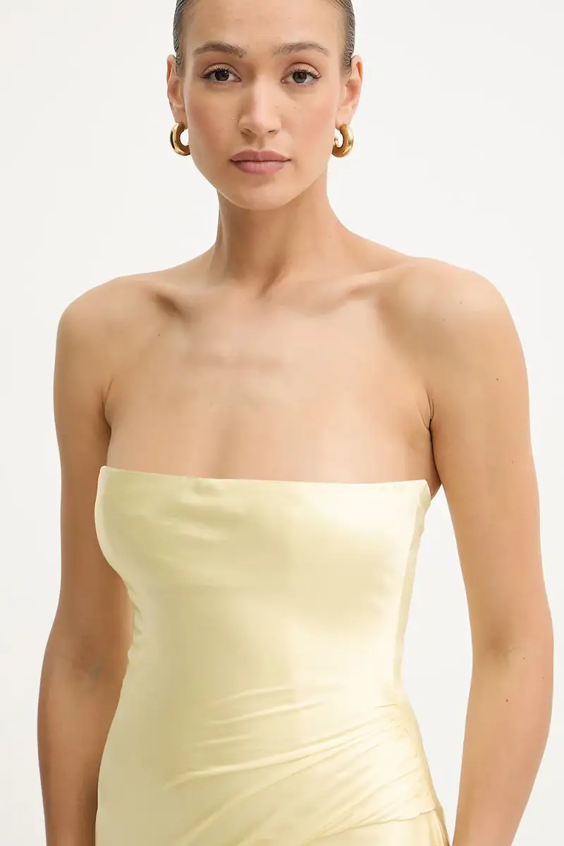 vestito colore giallo 59266DB miniatura 3