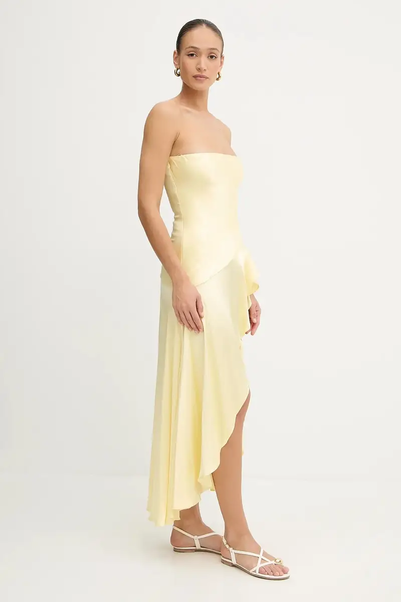 vestito colore giallo 59266DB miniatura 4