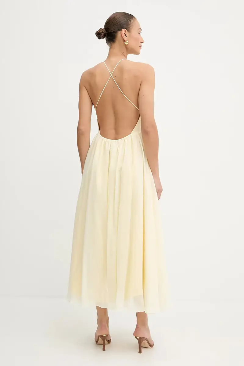 vestito colore giallo 59963DB miniatura 3