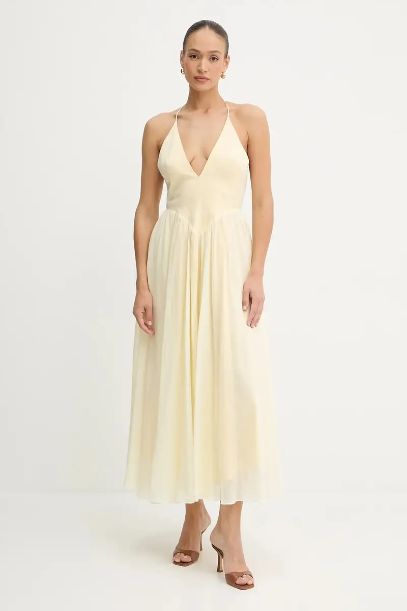 vestito colore giallo 59963DB miniatura 4