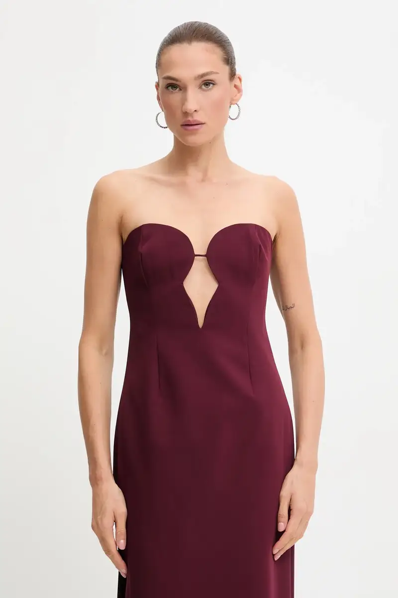 vestito colore granata 57941DB3 miniatura 4