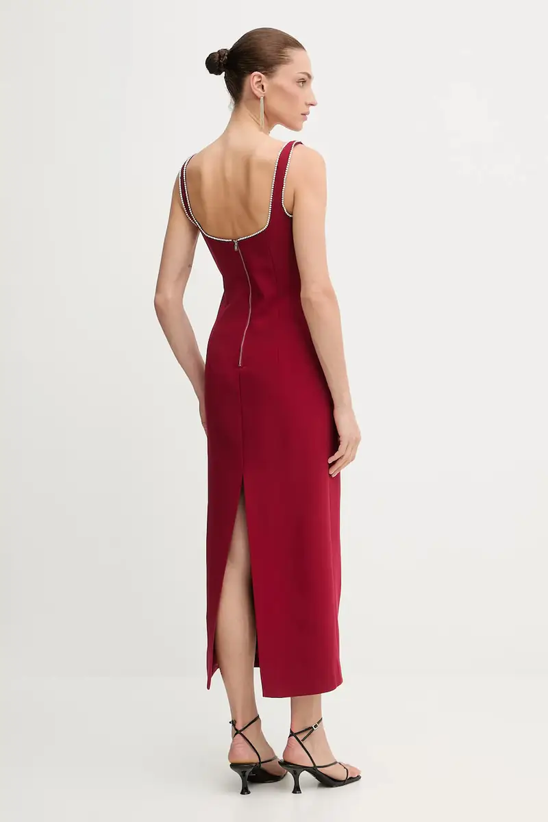 vestito colore granata 59009DB2 miniatura 3