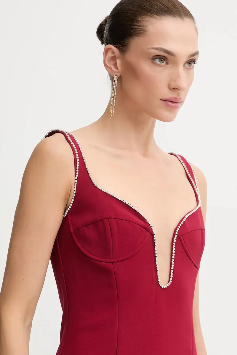 vestito colore granata 59009DB2 miniatura 4