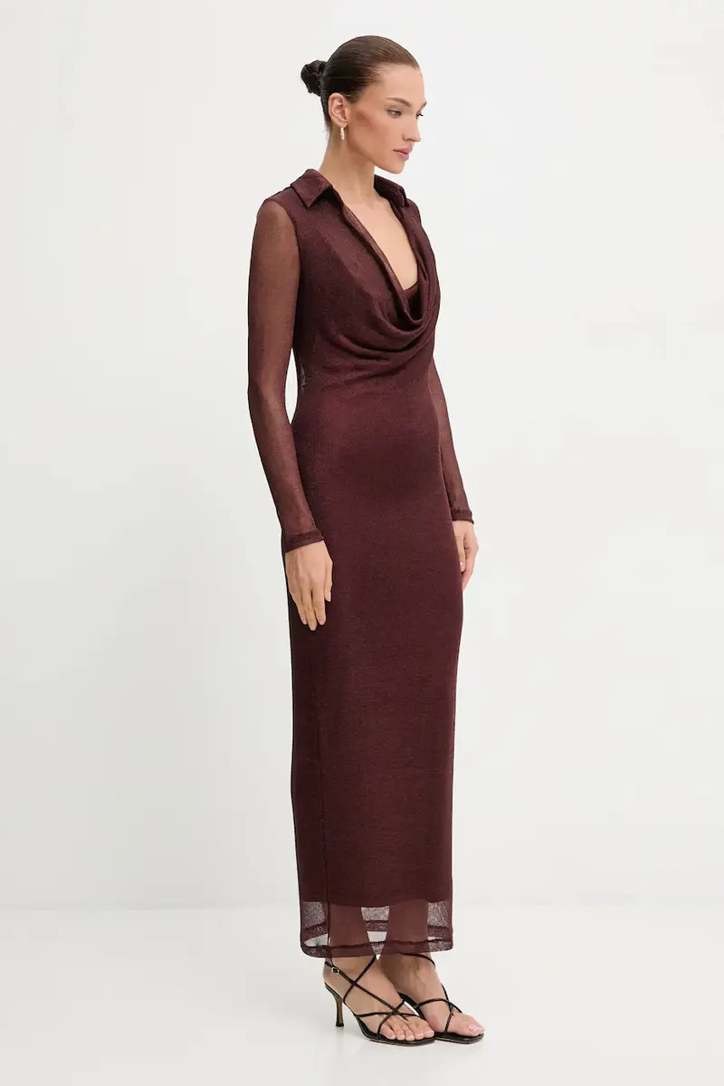 vestito colore granata 59613DB1 miniatura 2