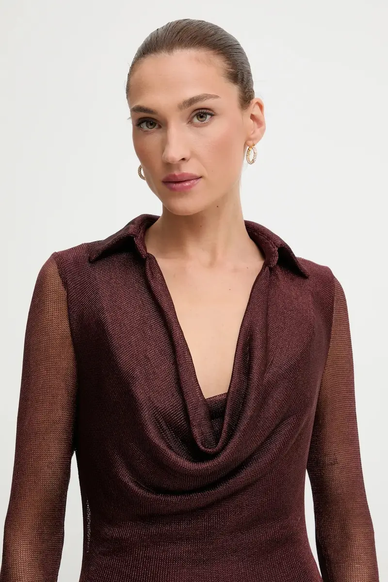 vestito colore granata 59613DB1 miniatura 5