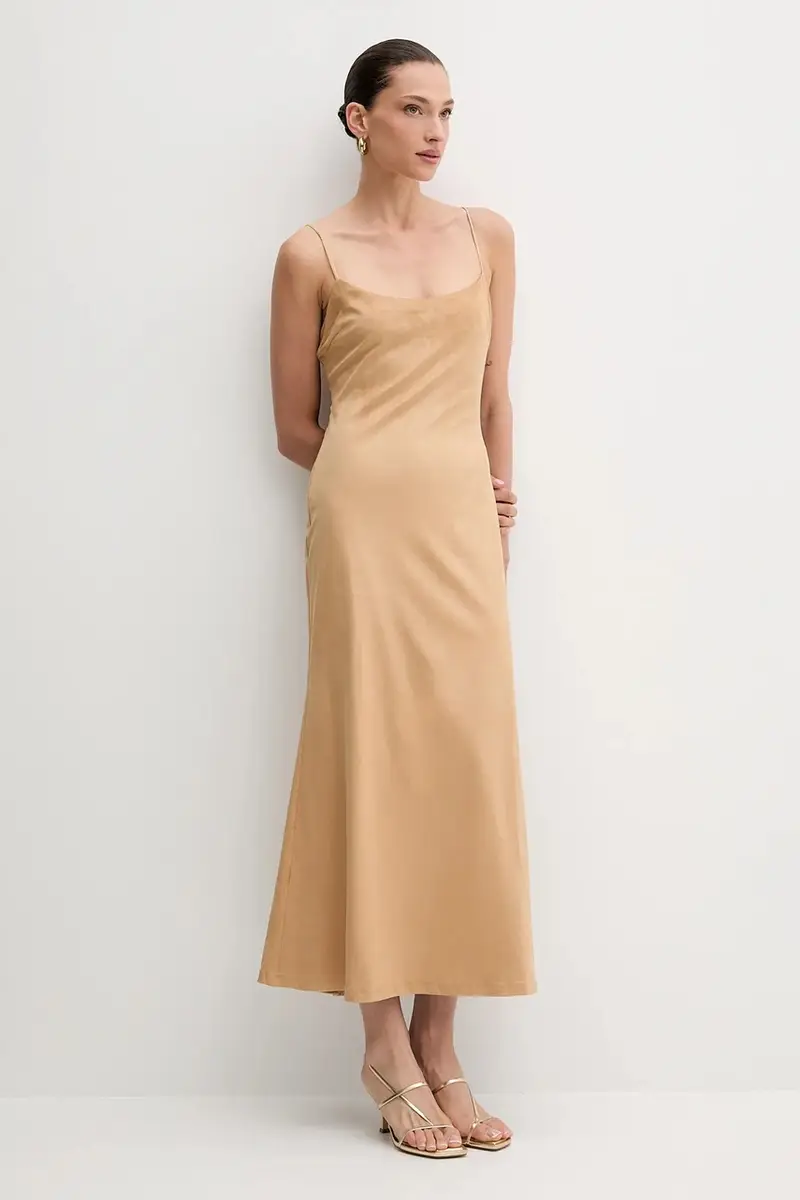 vestito colore marrone 59194DB3 miniatura 2