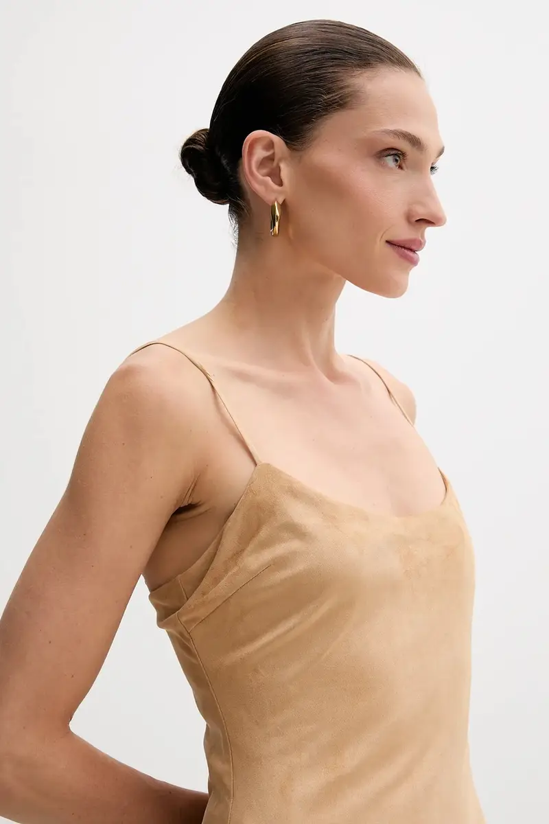 vestito colore marrone 59194DB3 miniatura 5