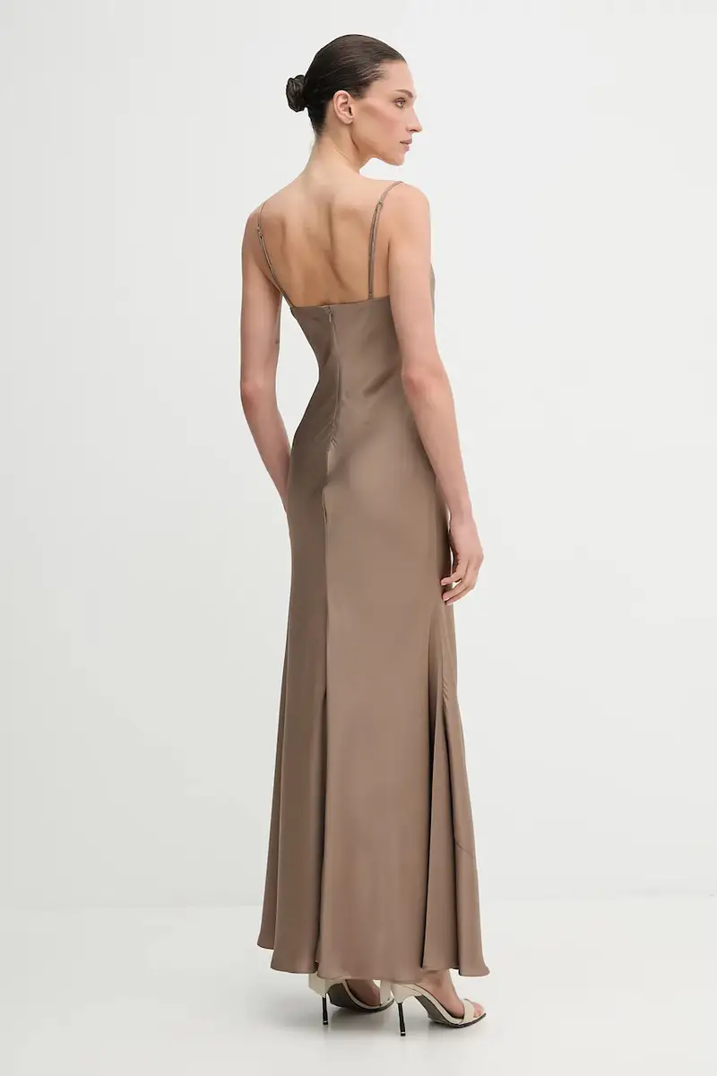 vestito colore marrone 59709DB3 miniatura 3