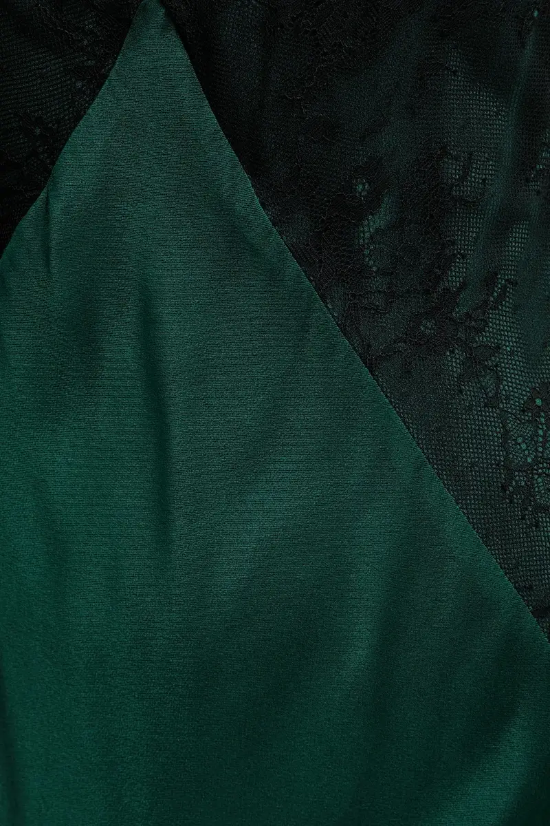 vestito colore marrone 59977DB Verde miniatura 5