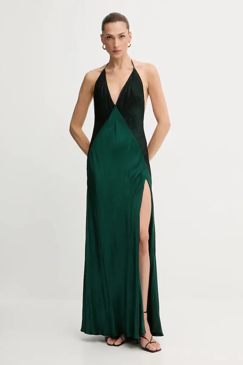 vestito colore marrone 59977DB Verde