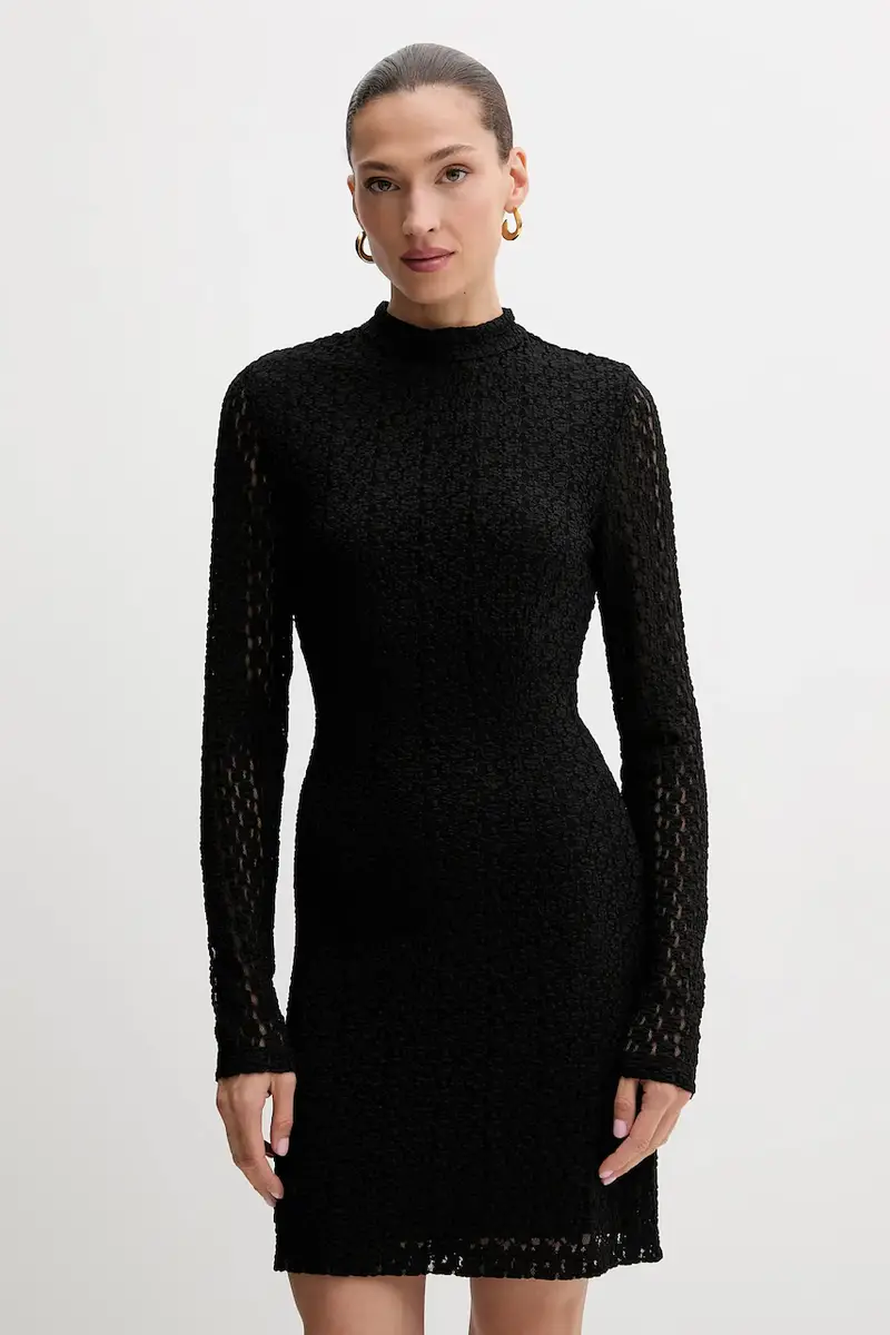 vestito colore nero 57152DB1