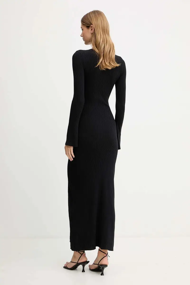 vestito colore nero 59801DB miniatura 2