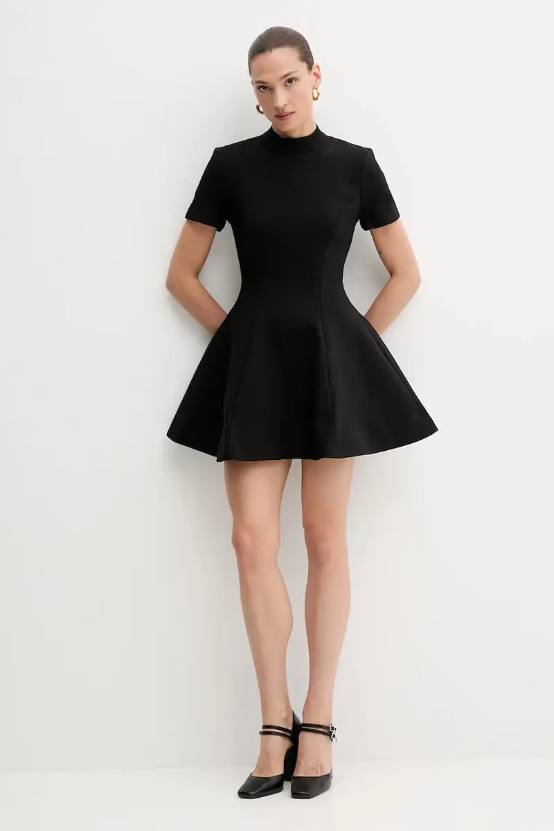 vestito colore nero 59907DB miniatura 2