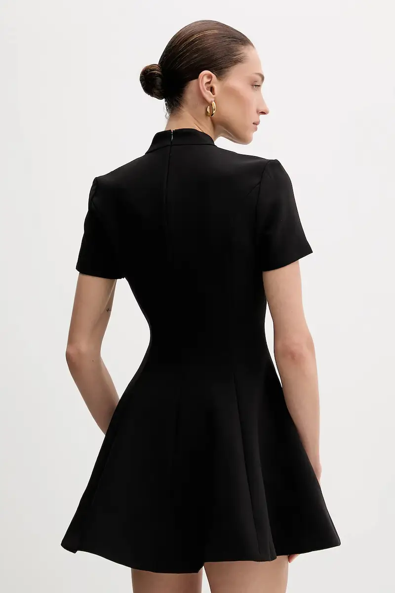 vestito colore nero 59907DB miniatura 3