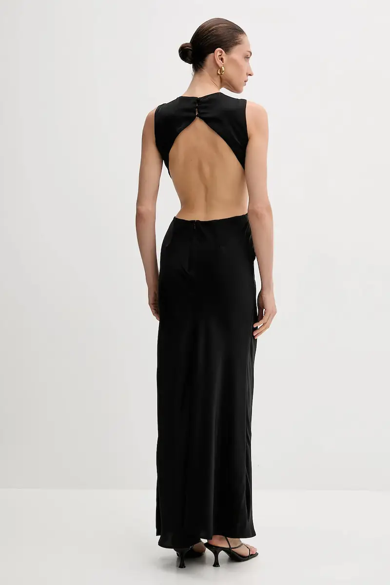 vestito colore nero 59915DB miniatura 3