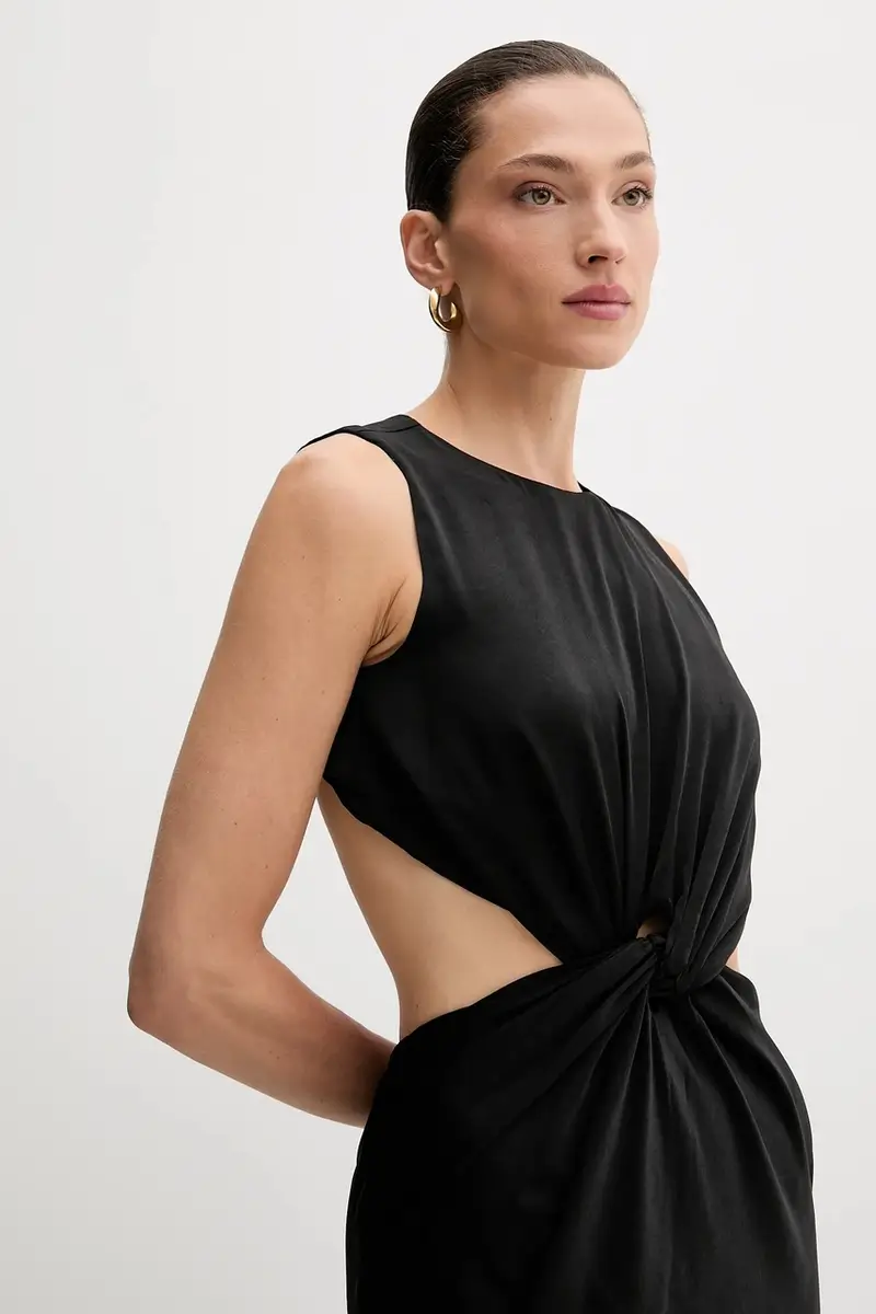 vestito colore nero 59915DB miniatura 4