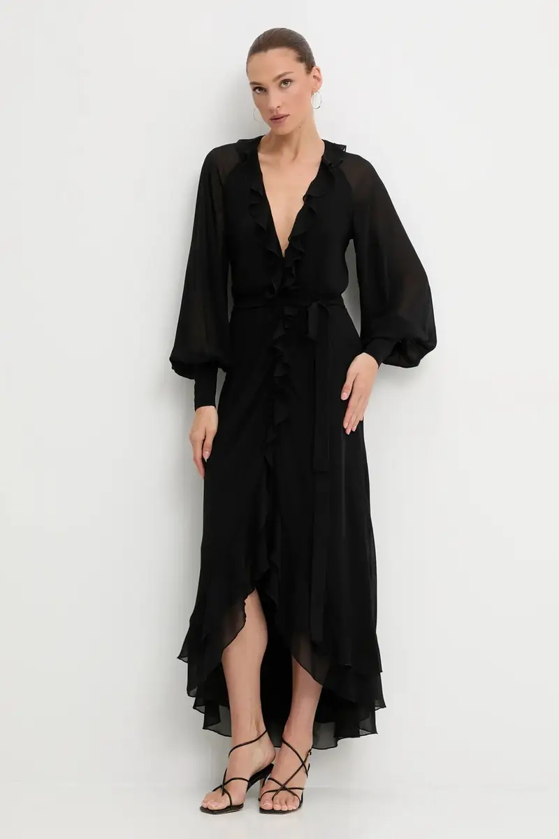 vestito colore nero 59944DB miniatura 2