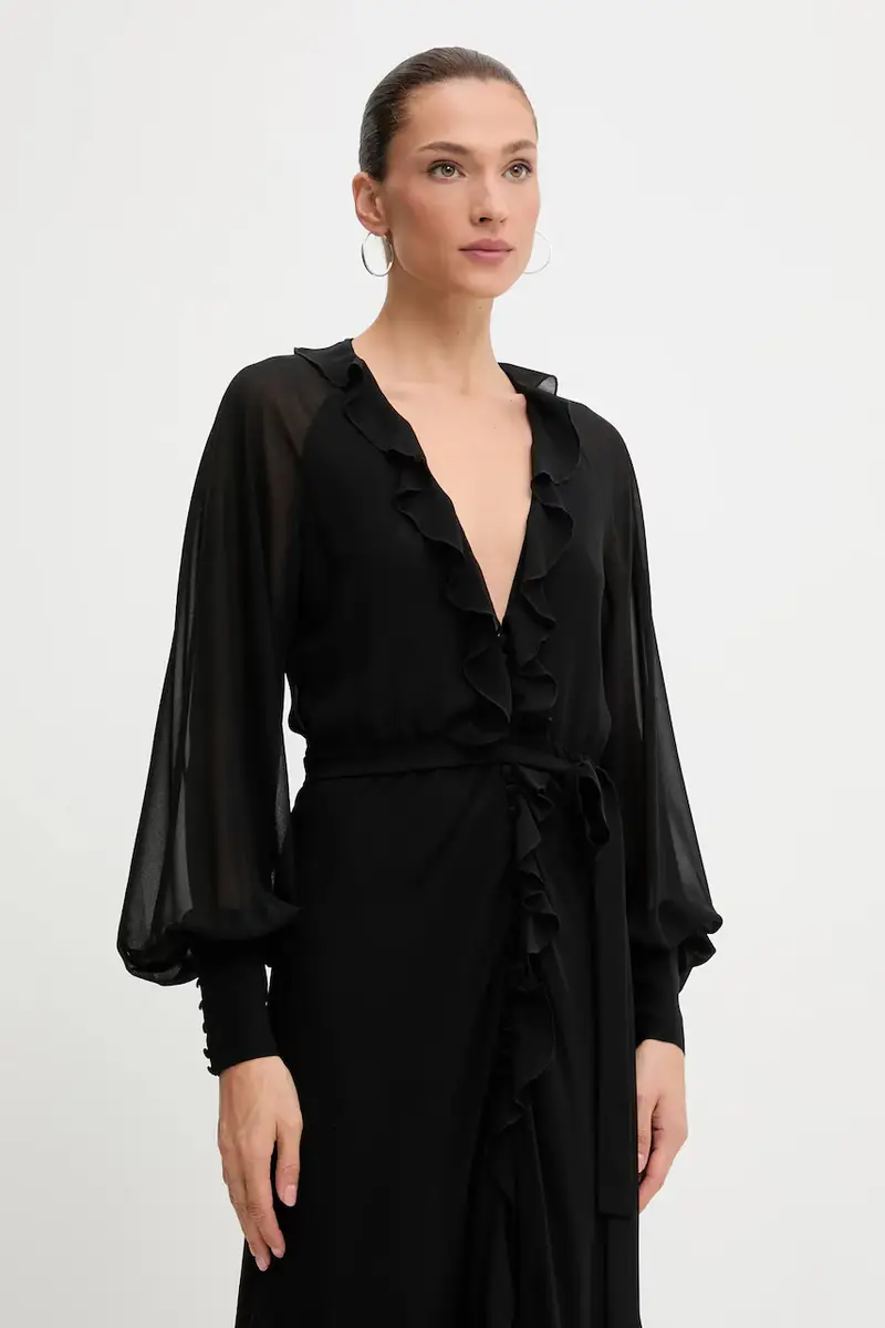 vestito colore nero 59944DB miniatura 4