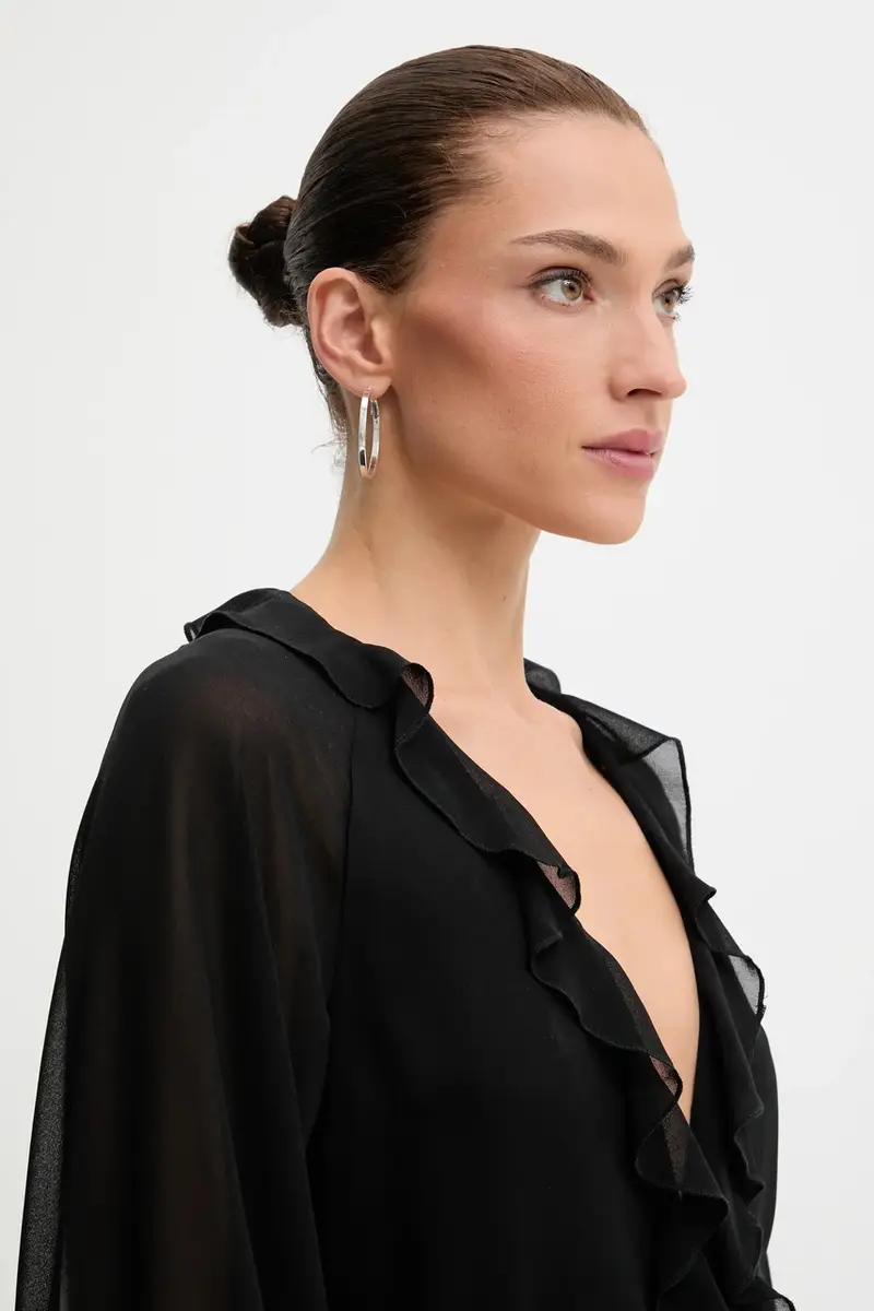 vestito colore nero 59944DB miniatura 5