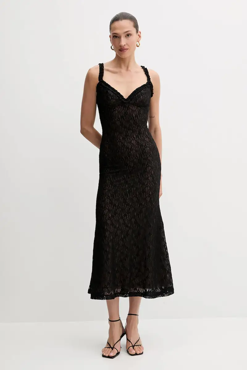 vestito colore nero 59964DB miniatura 3