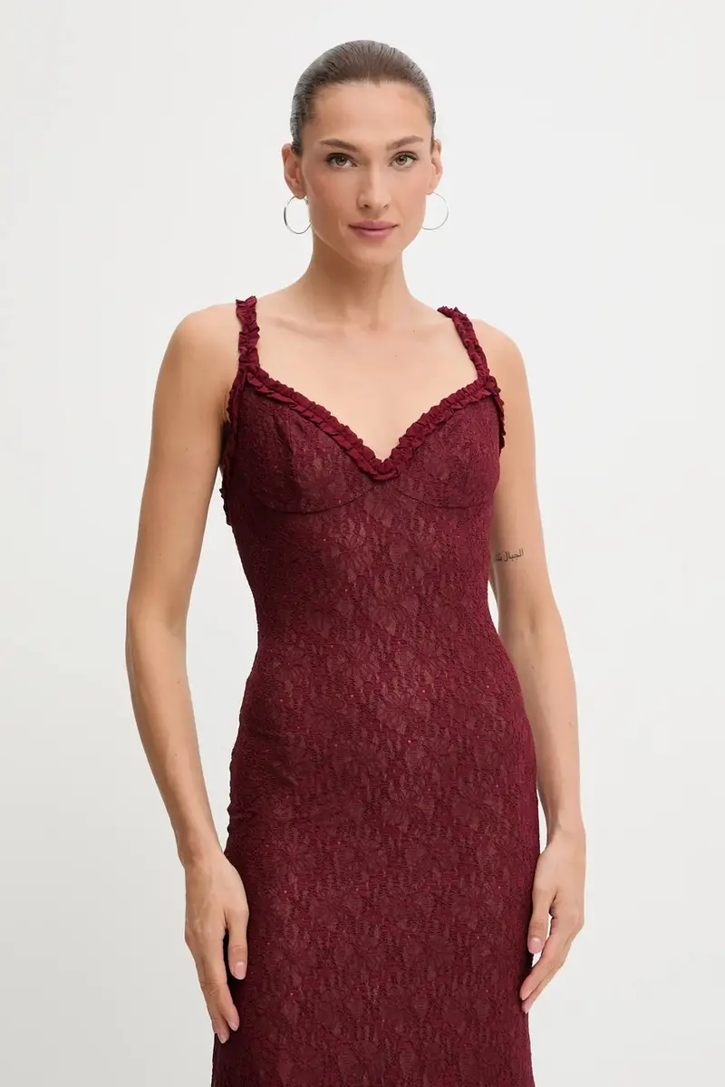 vestito colore nero 59964DB Granata miniatura 4