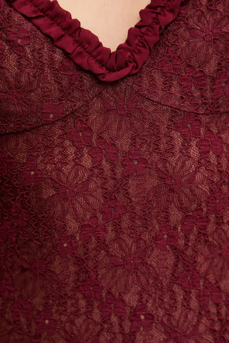 vestito colore nero 59964DB Granata miniatura 5