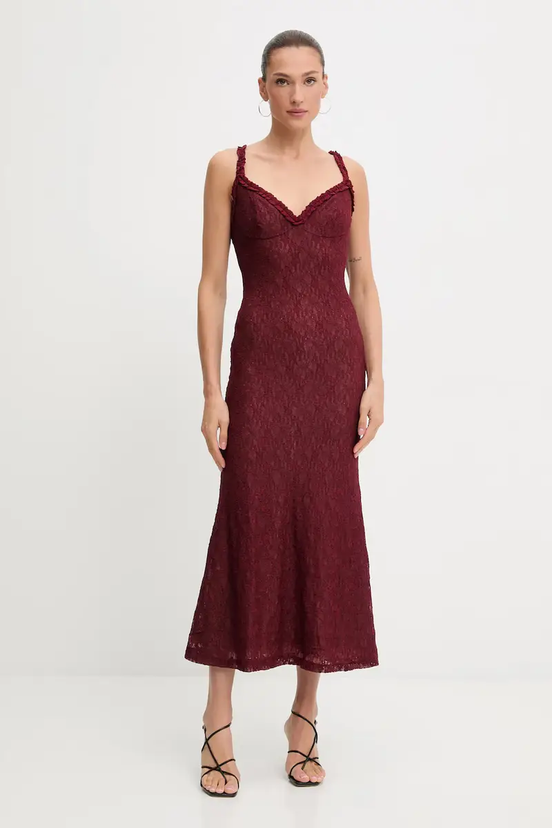 vestito colore nero 59964DB Granata