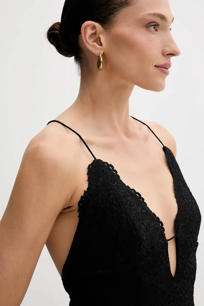 vestito colore nero 60060DB miniatura 4