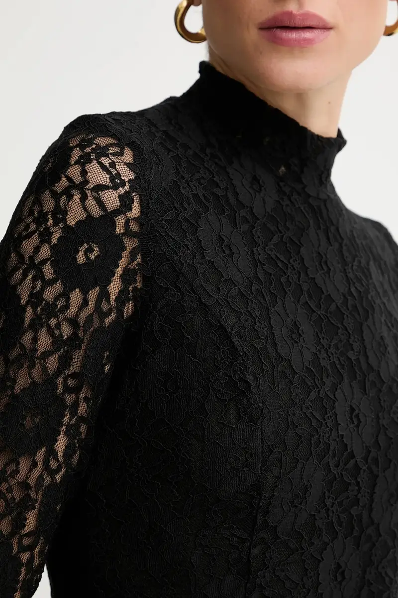 vestito colore nero 60076DB miniatura 5