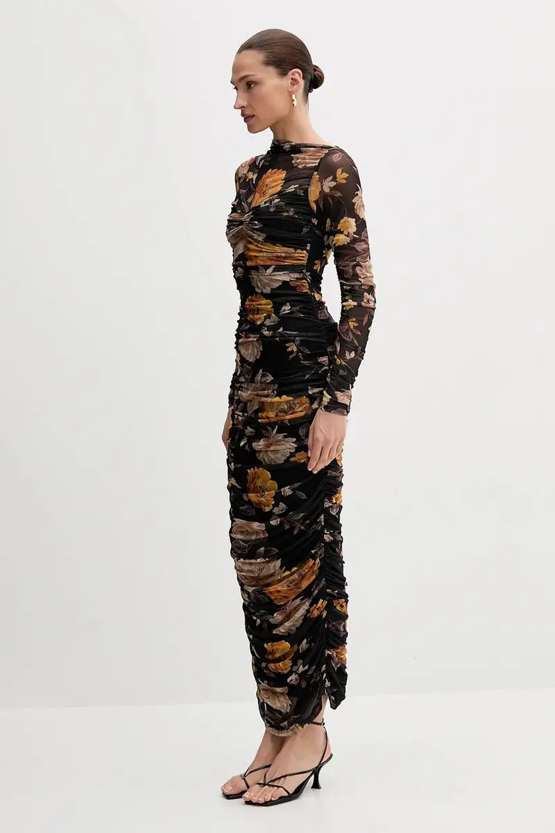 vestito colore nero 60096DB miniatura 2