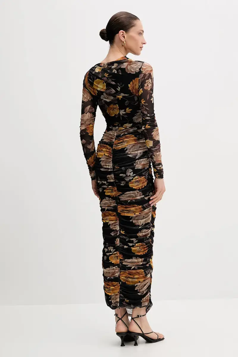 vestito colore nero 60096DB miniatura 3