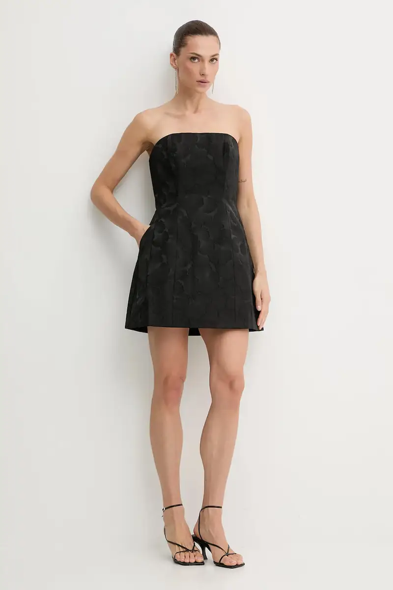 vestito colore nero 60099DB miniatura 2