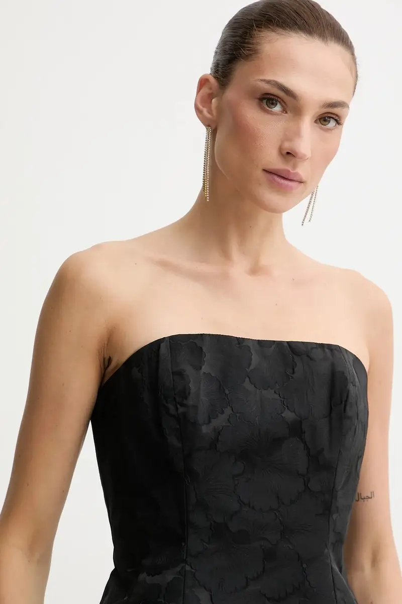 vestito colore nero 60099DB miniatura 4