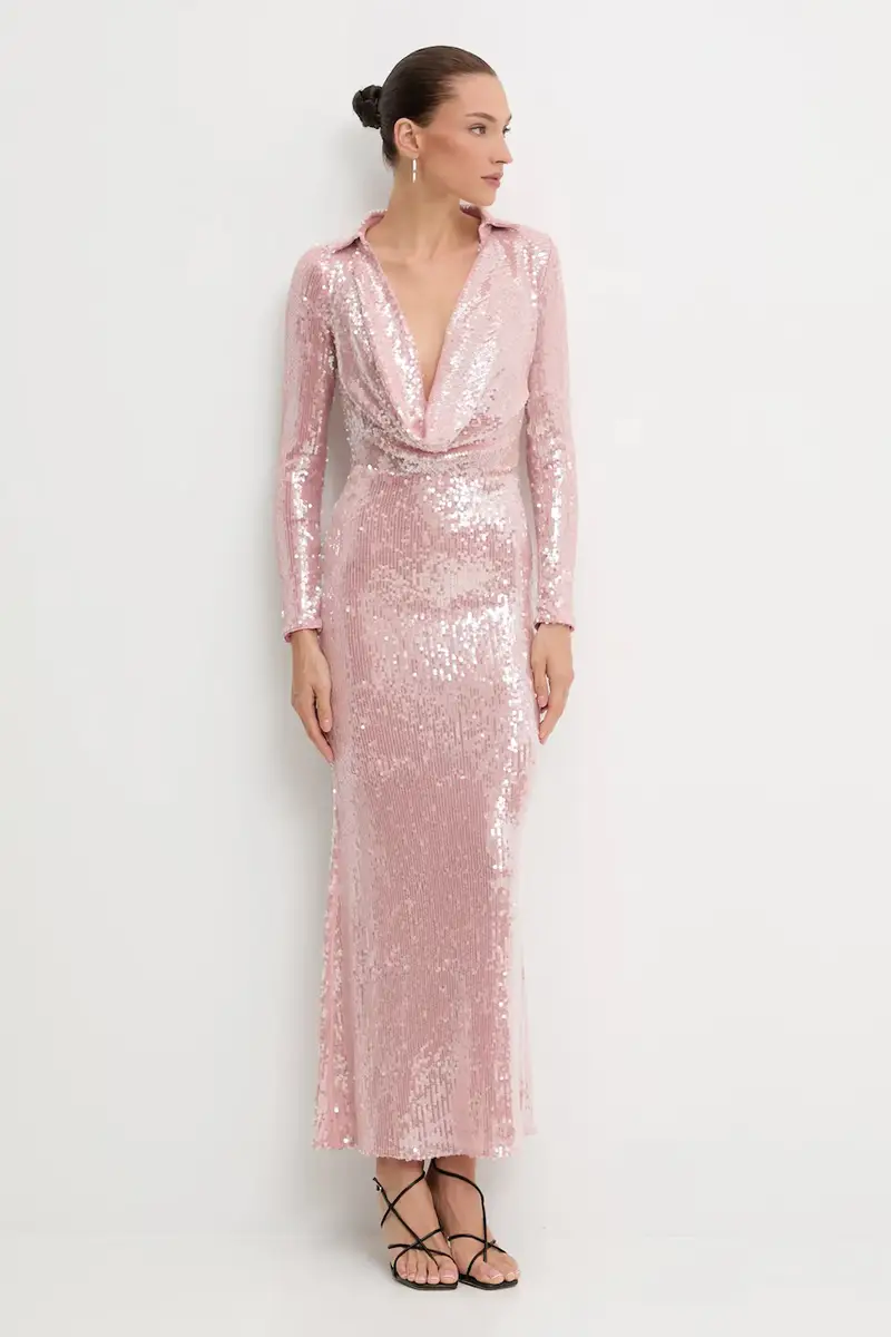 vestito colore rosa 59613DB2 miniatura 2