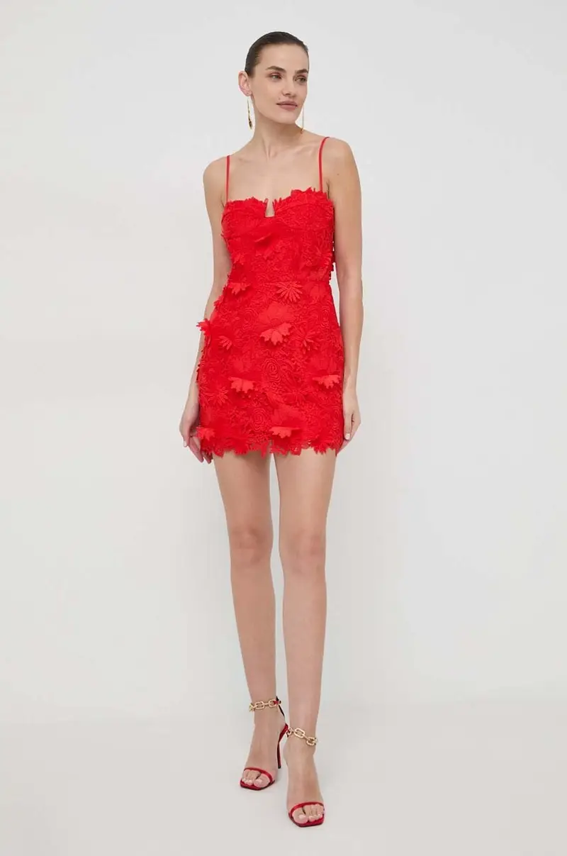 vestito colore rosso miniatura 2