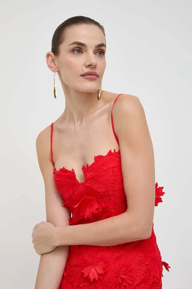 vestito colore rosso miniatura 4