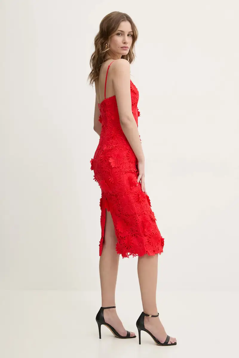 vestito colore rosso 59747DB miniatura 2