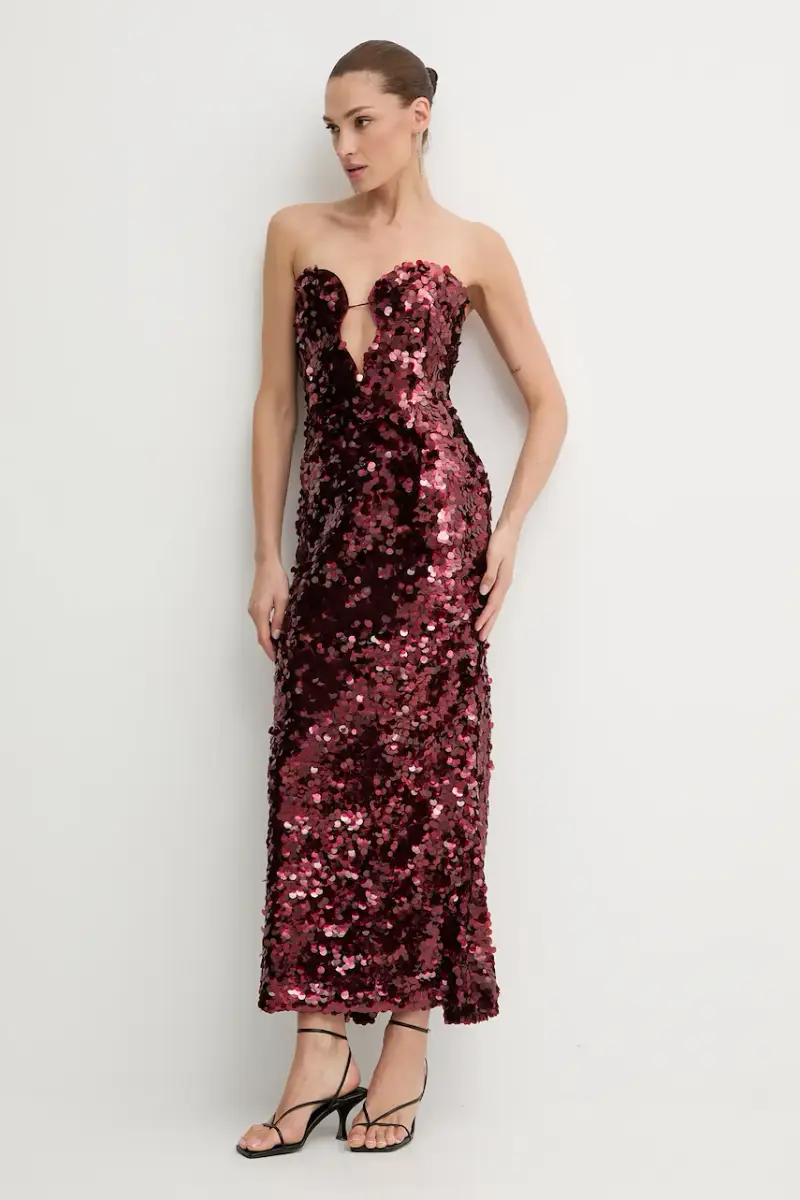 vestito colore rosso 59946DB1 miniatura 2