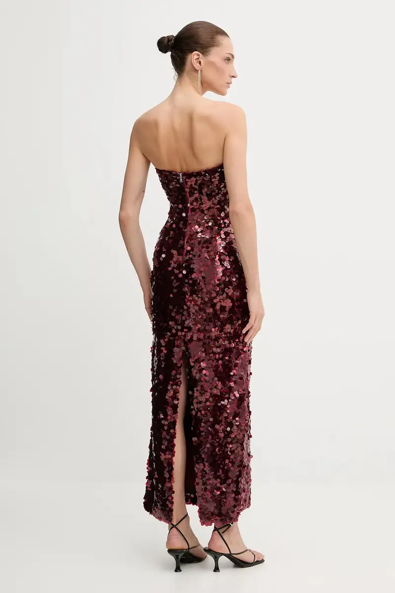 vestito colore rosso 59946DB1 miniatura 3