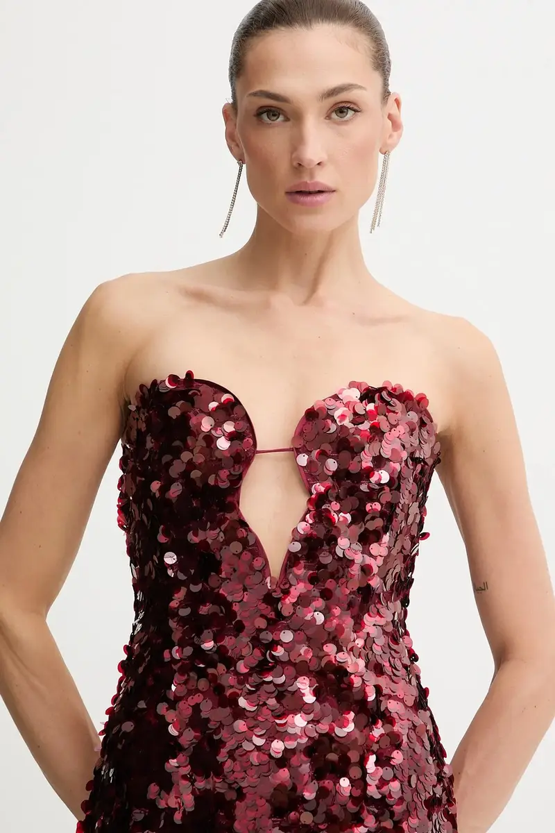 vestito colore rosso 59946DB1 miniatura 4