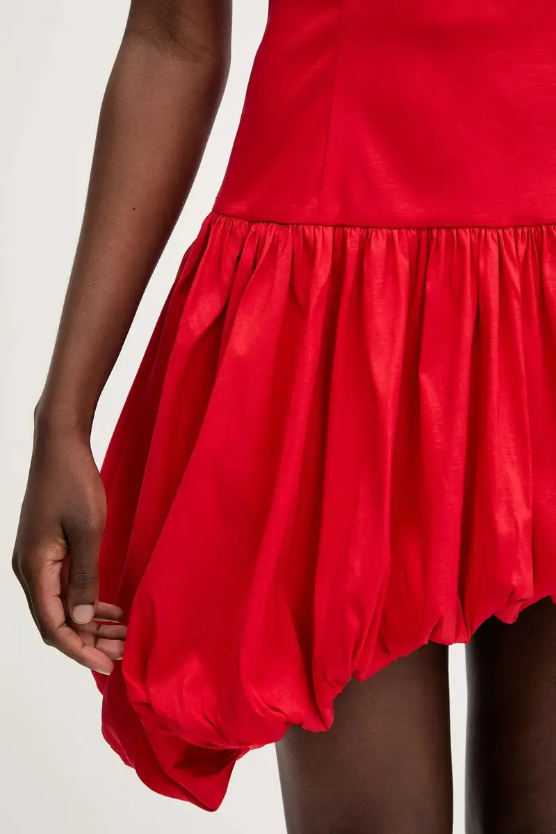 vestito colore rosso 59981DB miniatura 5