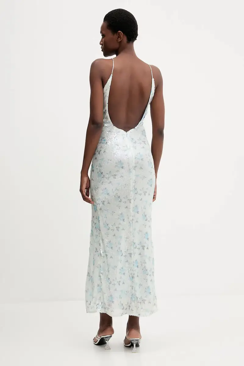 vestito colore turchese 59956DB miniatura 2